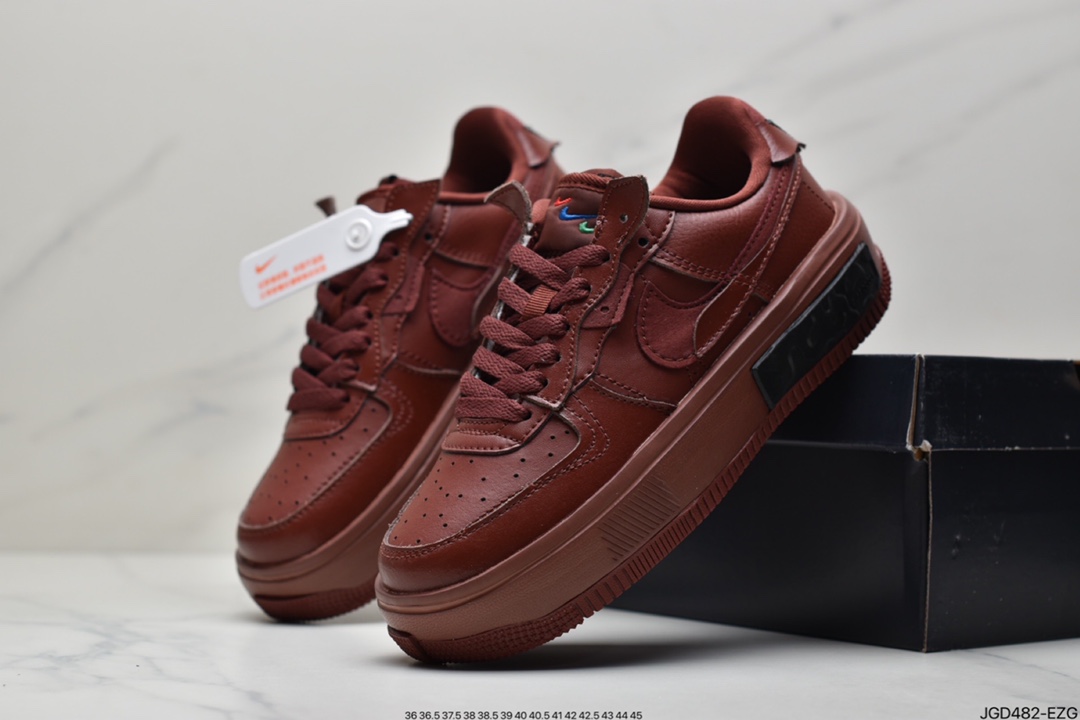 180 耐克NK Air Force 1 Fontanka皮革白原楦头原纸板DH1290-100