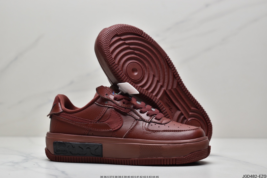 180 耐克NK Air Force 1 Fontanka皮革白原楦头原纸板DH1290-100