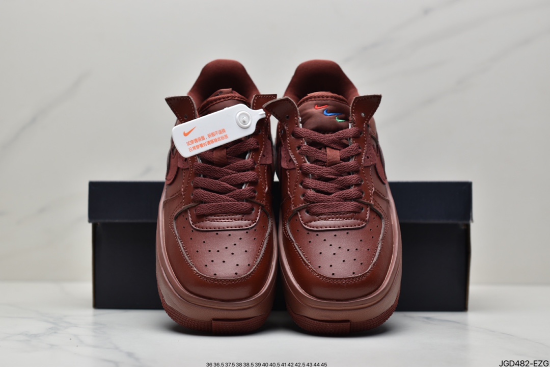 180 耐克NK Air Force 1 Fontanka皮革白原楦头原纸板DH1290-100