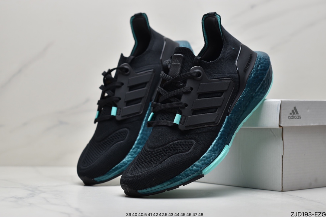 240 阿迪达斯Adidas Ultraboost DNA UB22全掌爆米花休闲运动跑鞋GX5564