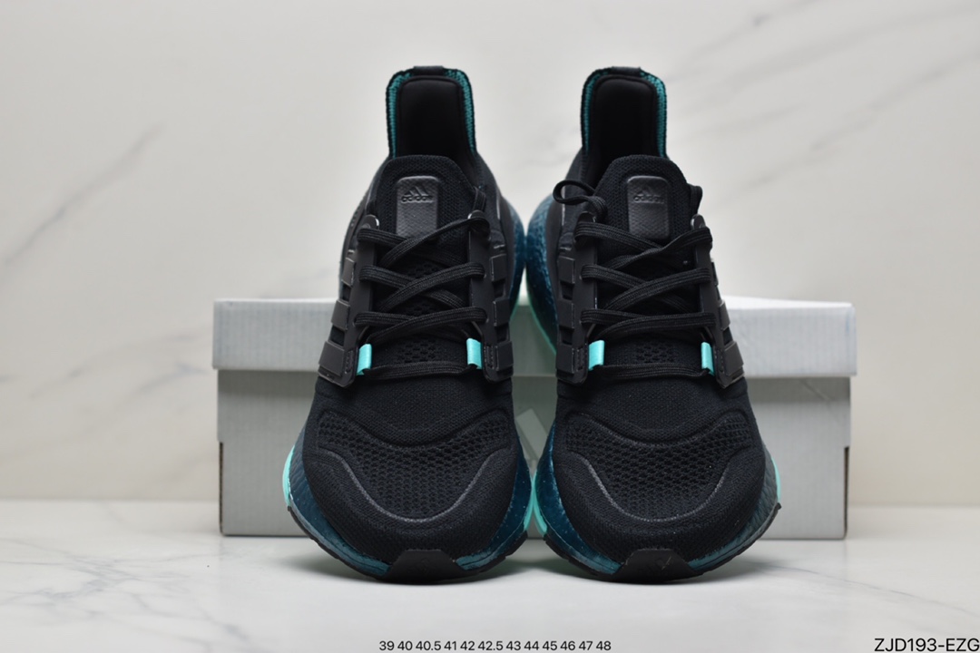 240 阿迪达斯Adidas Ultraboost DNA UB22全掌爆米花休闲运动跑鞋GX5564