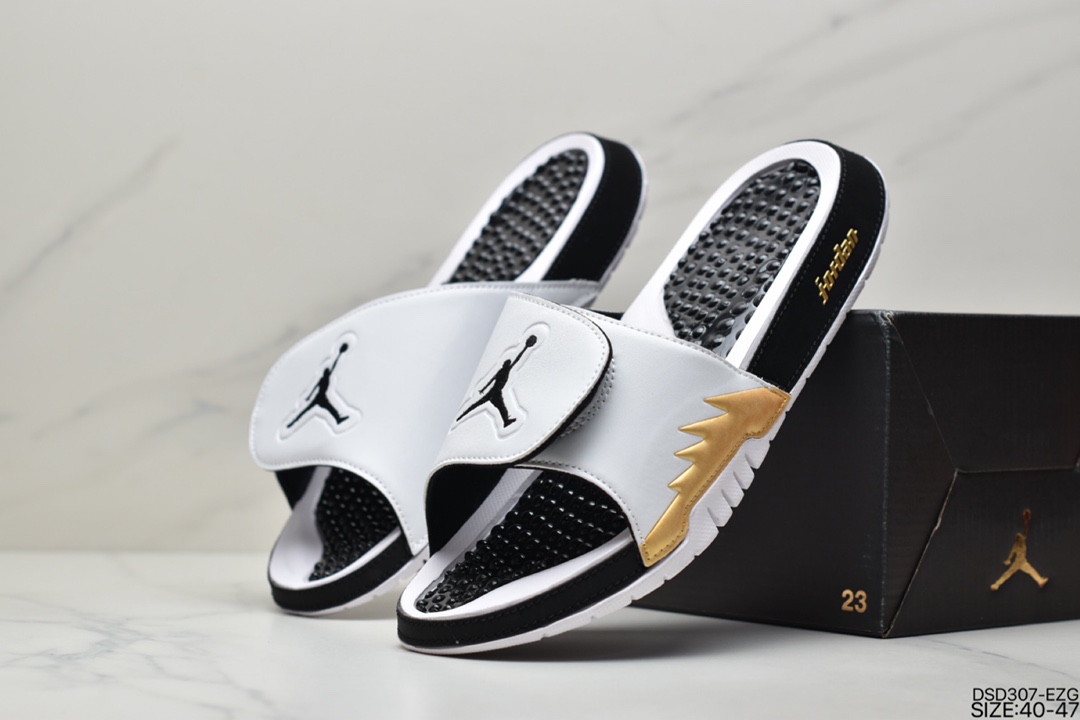 100 耐克NIKE JORDAN  Hydro Xi Retro乔丹休闲时尚拖鞋沙滩鞋AA1336-102