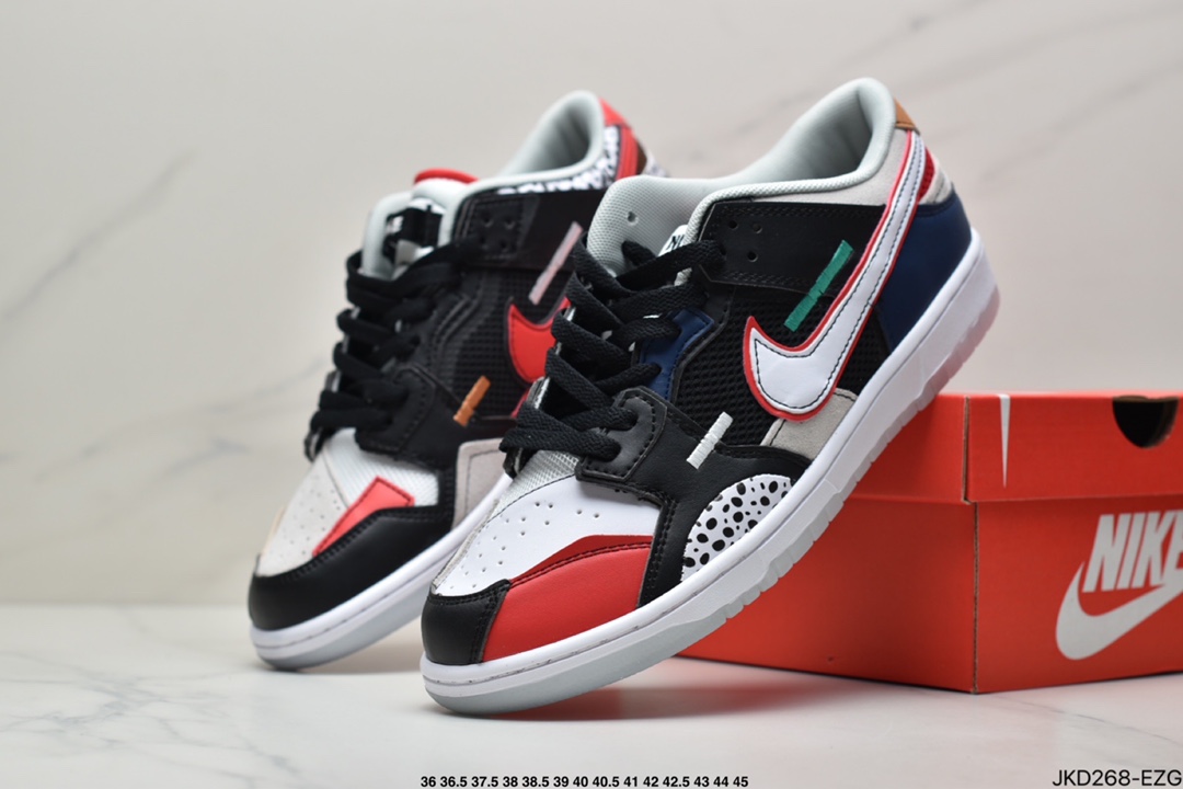 160 真标耐克Dunk Scrap ”Archeo Brown” SB解构系列板鞋 DB0500