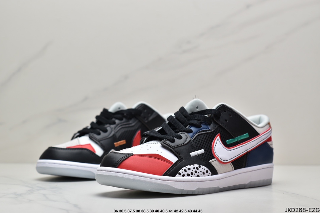 160 真标耐克Dunk Scrap ”Archeo Brown” SB解构系列板鞋 DB0500