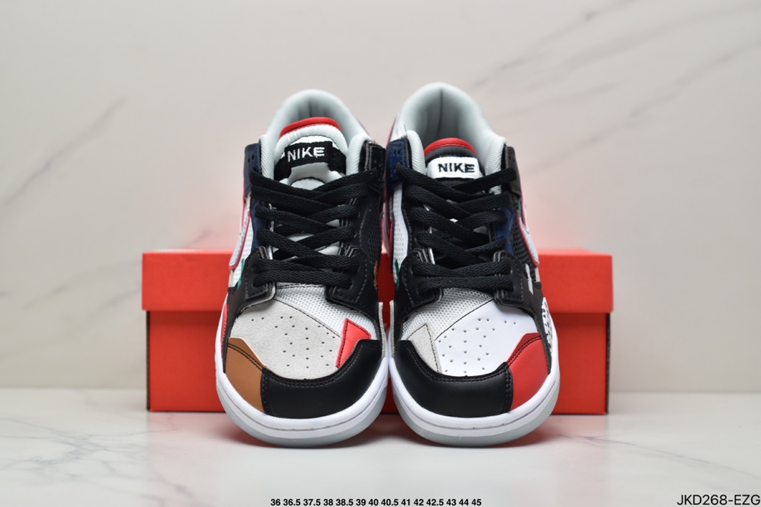 160 真标耐克Dunk Scrap ”Archeo Brown” SB解构系列板鞋 DB0500