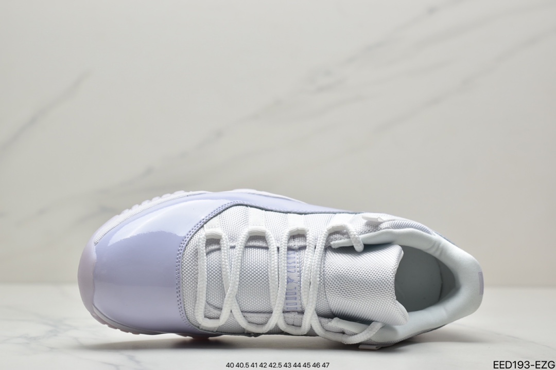 370 Nike Wmns Air Jordan 11 Retro Low”Concord”AJ11乔11代迈克尔·乔丹低帮运动文化篮球鞋AH7860-101