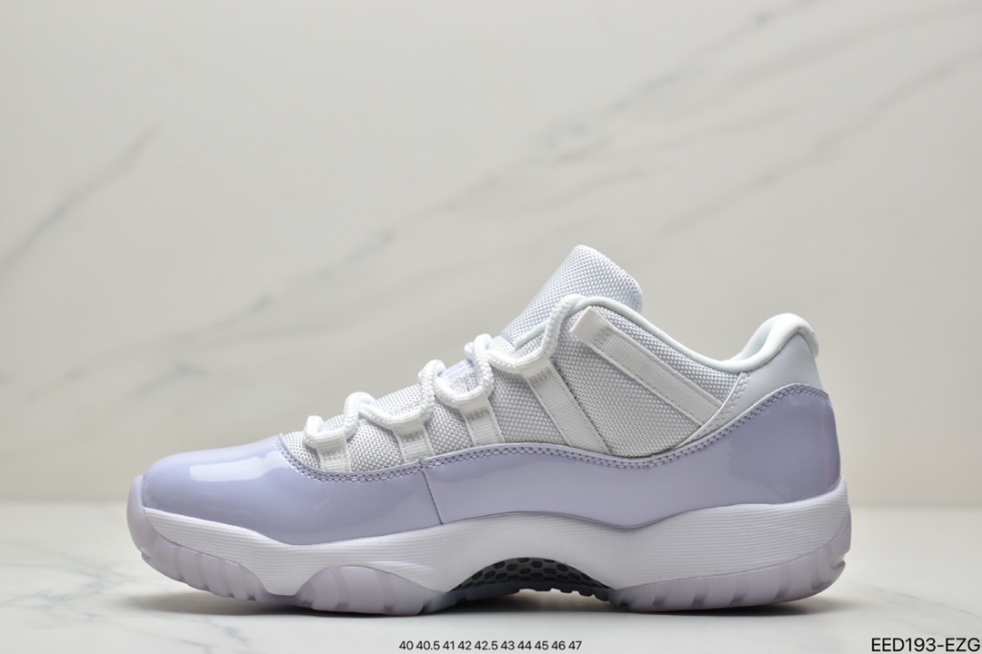 370 Nike Wmns Air Jordan 11 Retro Low”Concord”AJ11乔11代迈克尔·乔丹低帮运动文化篮球鞋AH7860-101