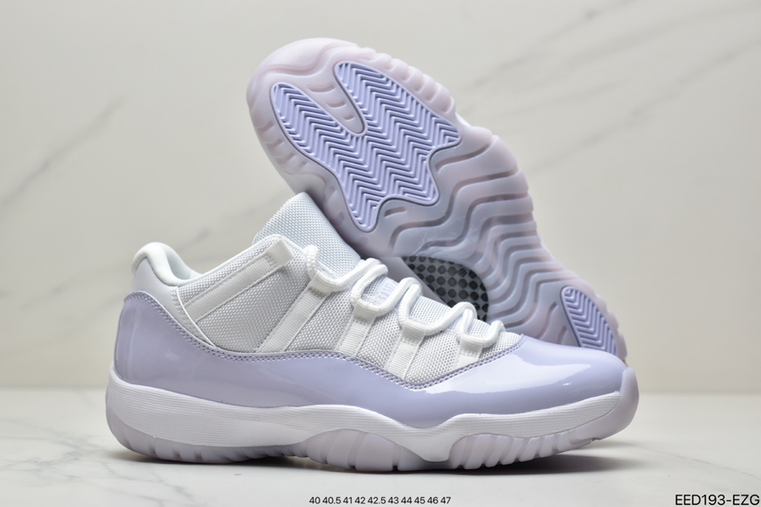 370 Nike Wmns Air Jordan 11 Retro Low”Concord”AJ11乔11代迈克尔·乔丹低帮运动文化篮球鞋AH7860-101