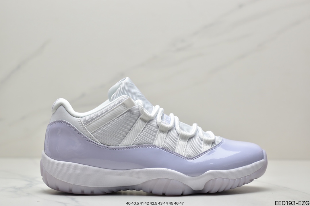 370 Nike Wmns Air Jordan 11 Retro Low”Concord”AJ11乔11代迈克尔·乔丹低帮运动文化篮球鞋AH7860-101