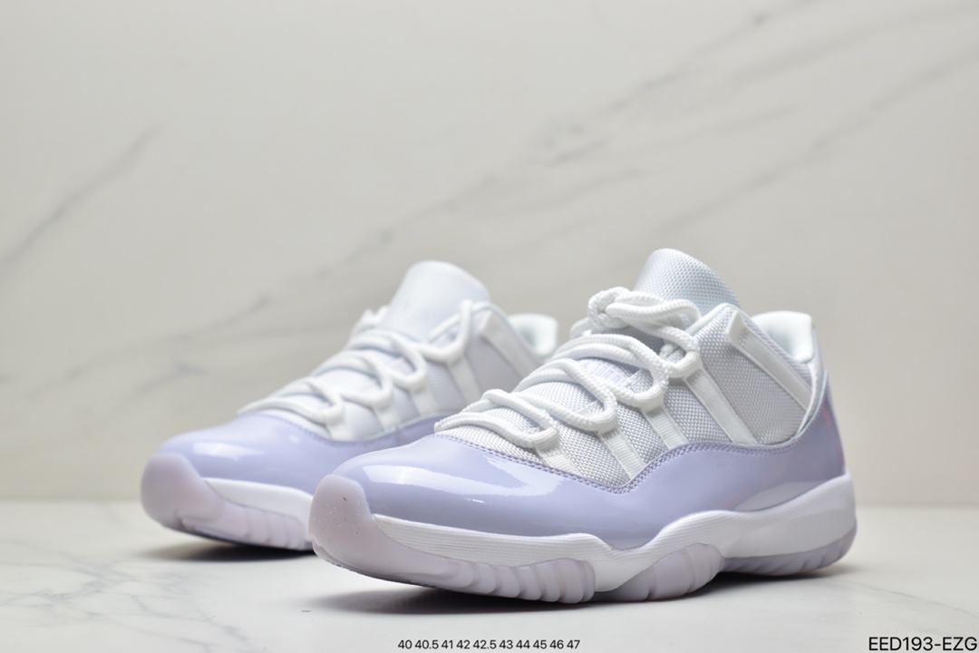 370 Nike Wmns Air Jordan 11 Retro Low”Concord”AJ11乔11代迈克尔·乔丹低帮运动文化篮球鞋AH7860-101