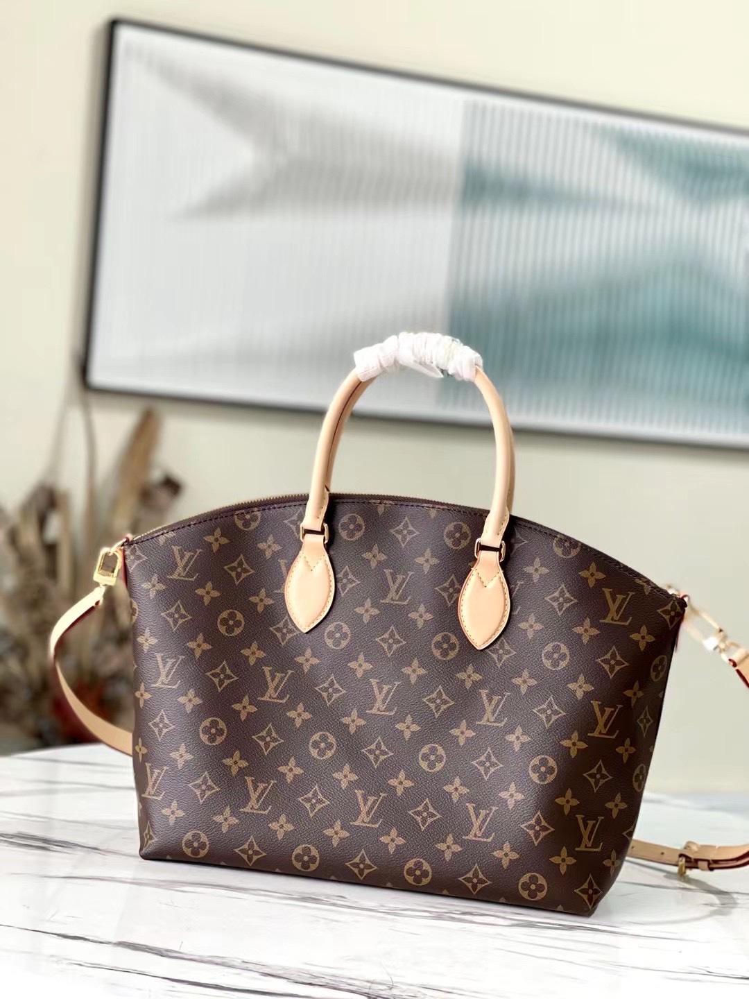 路易威登 Louis Vuitton 高定典藏经典高奢皮具手袋托特包斜挎包女包 #5C57D7BD 3