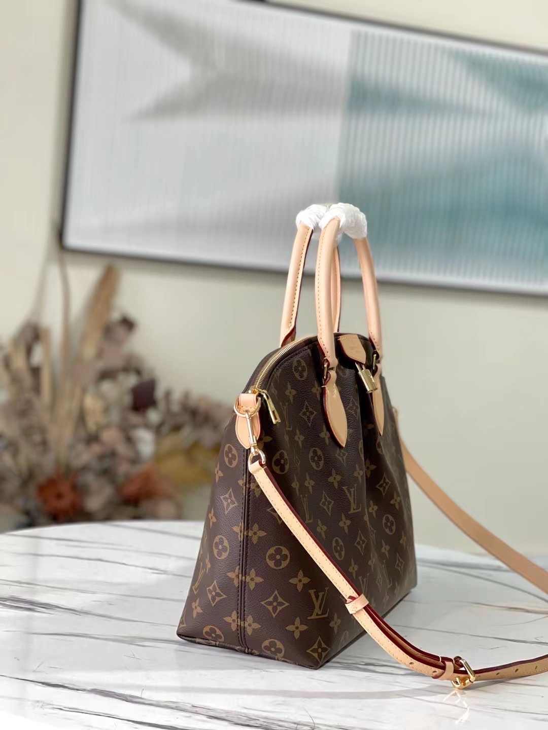 路易威登 Louis Vuitton 高定典藏经典高奢皮具手袋托特包斜挎包女包 #5C57D7BD 2