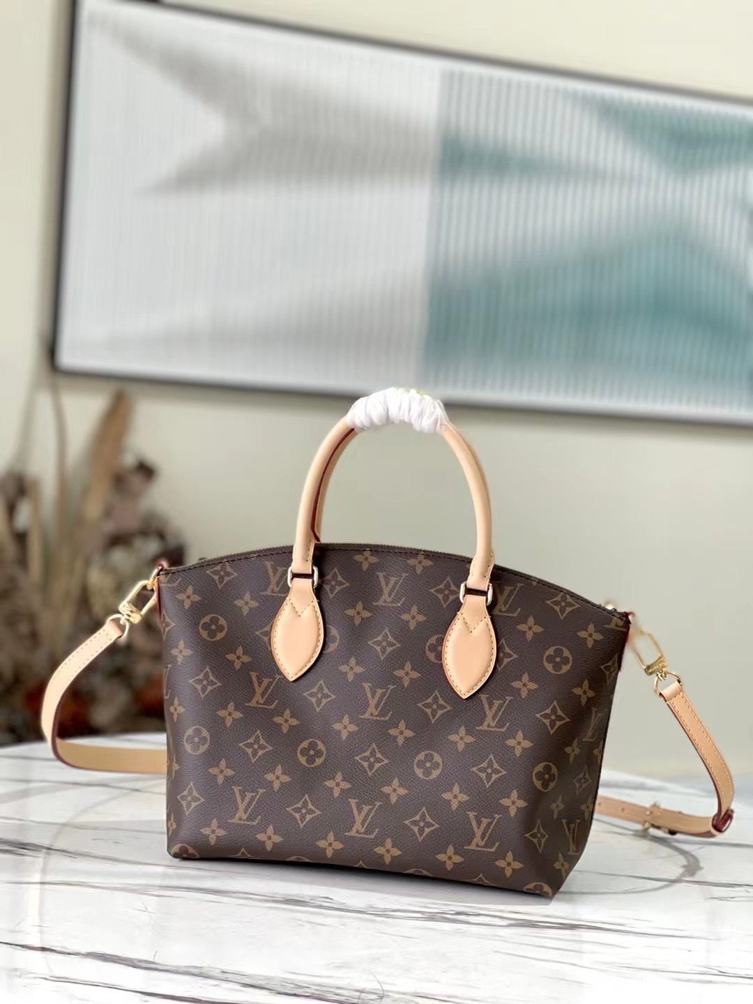 路易威登 Louis Vuitton 高定典藏经典高奢皮具手袋托特包斜挎包女包 #498892B9 3