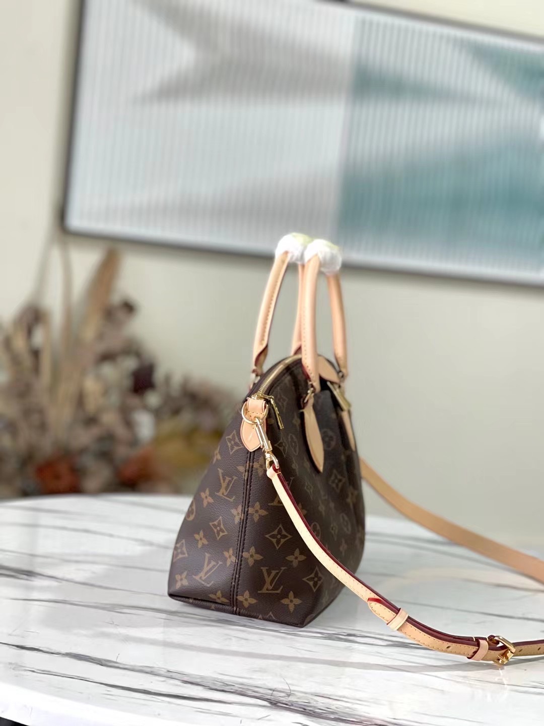 路易威登 Louis Vuitton 高定典藏经典高奢皮具手袋托特包斜挎包女包 #498892B9 2