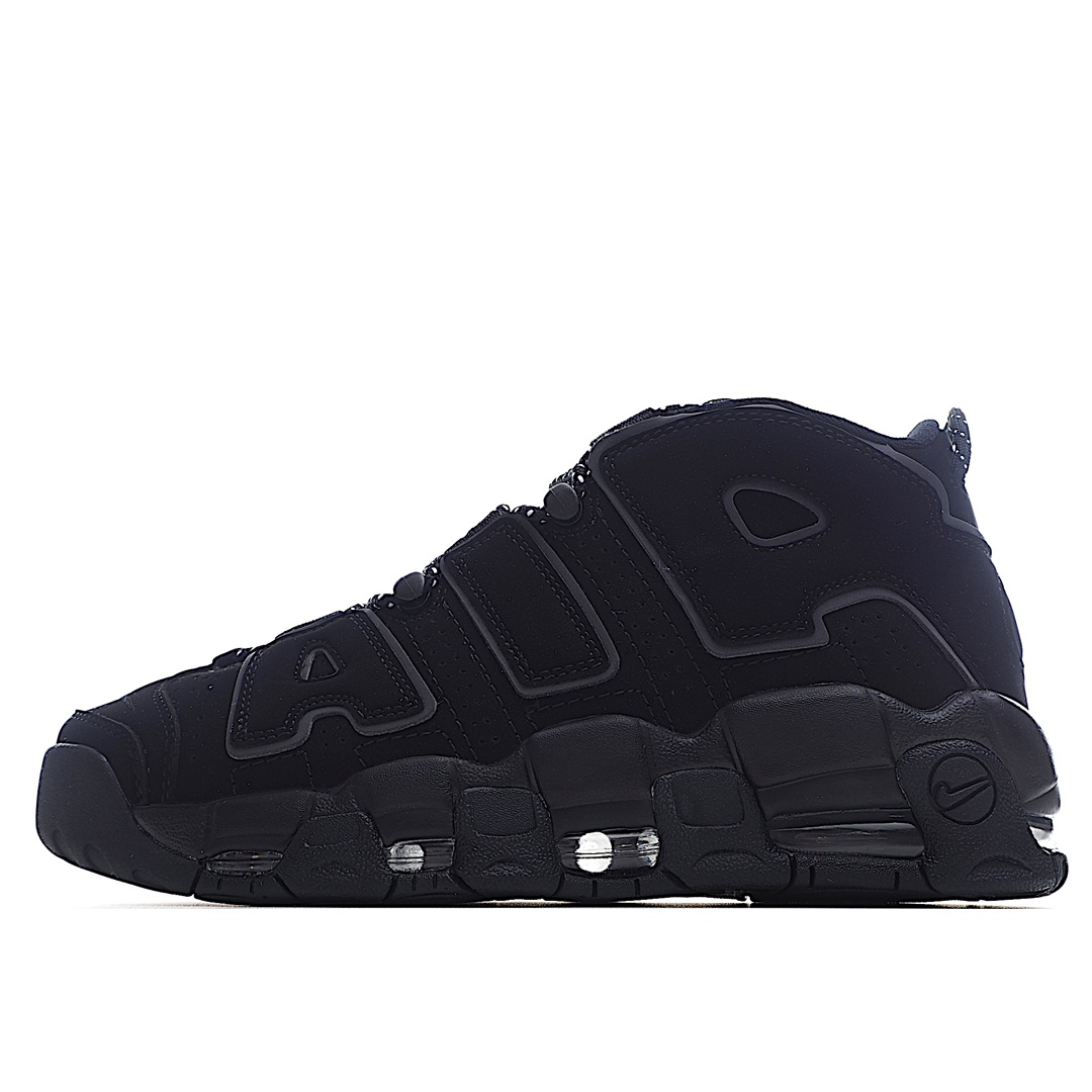 H0 公司级 Nike Air More Uptempo OG耐克 皮蓬全掌气垫篮球鞋原楦原档案开发版型采用一致牛培革鞋面材质市面最为修正全掌真气垫模具可视全掌透明中底气垫
