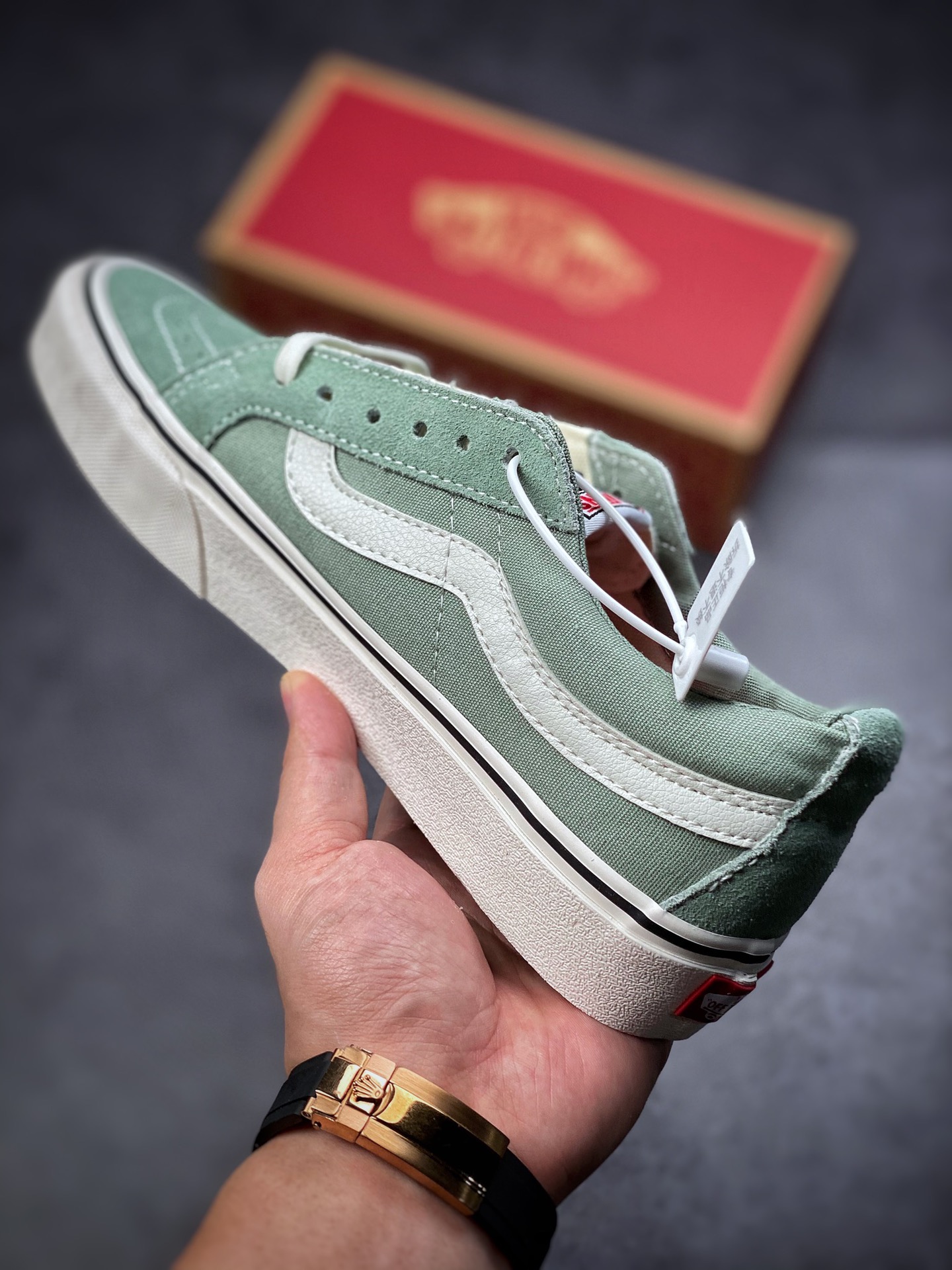150  Vans Sk8-Low 薄荷绿 余文乐同款 Vans 2022春夏新款 VN0A4UWIB82
