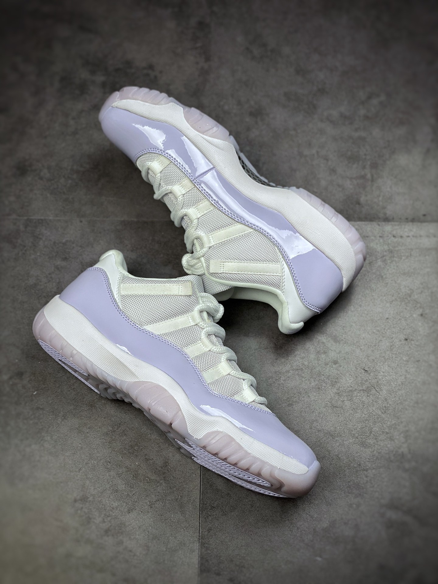 330   Air Jordan AJ11 Low 白紫 原楦原档案数据开模打造AH7860-101