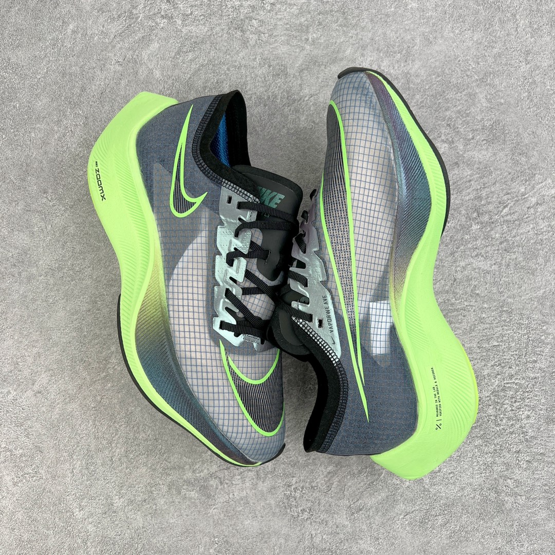 图片[3]-＃纯原福利 NK ZoomX Vaporfly Next% 马拉松一代跑鞋 鞋面使用了全新 Vaporweave 科技 这种类似蝉翼的材质相比 Flyknit 更加轻薄透气 非对称的鞋带系统和泡棉护垫的加入令舒适度更高 鞋头辅以超大的 Swoosh 点缀 再配上流线型外观设计 时尚感十足 尺码：36 36.5 37.5 38 38.5 39 40 40.5 41 42 42.5 43 44 44.5 45-选品中心