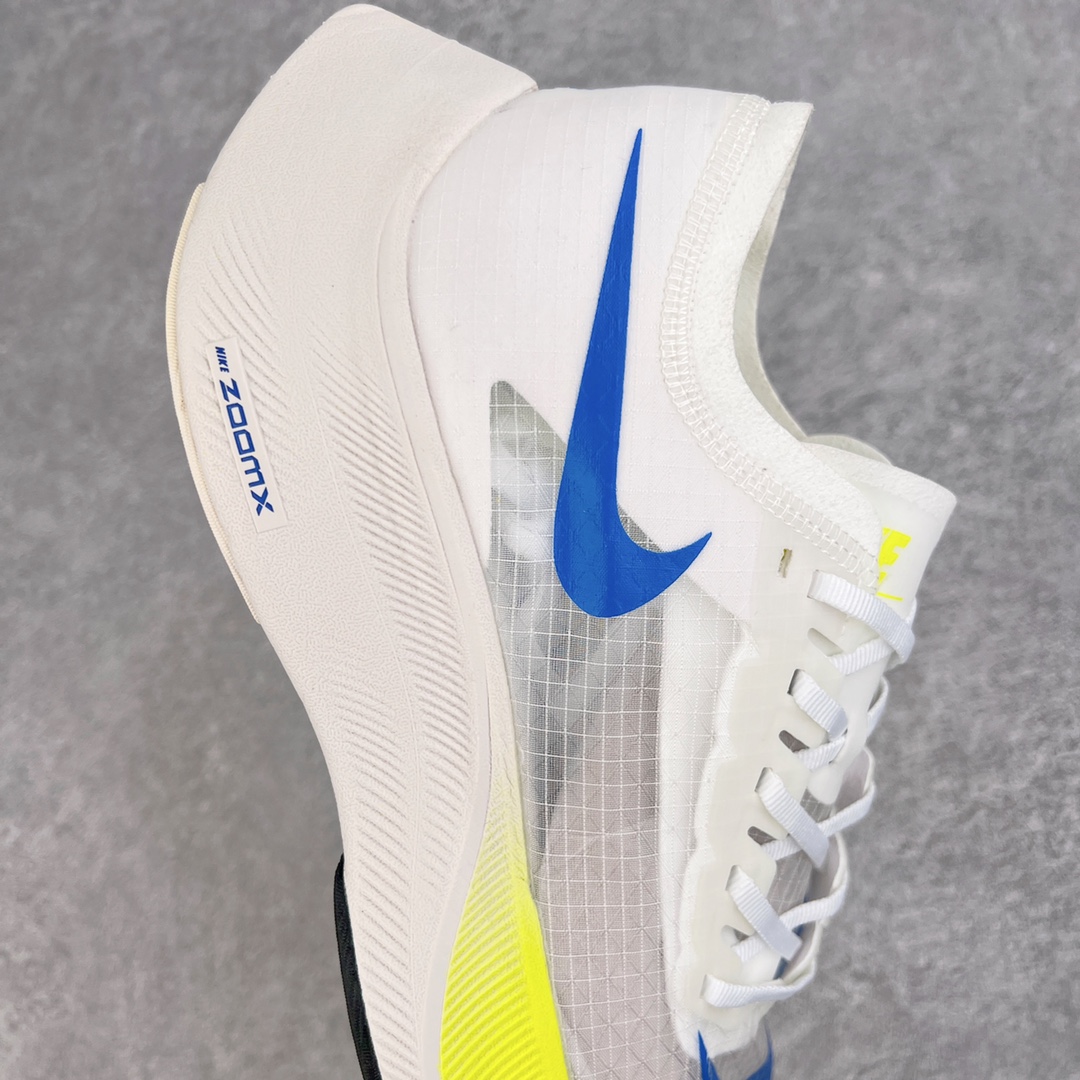 图片[6]-＃纯原福利 NK ZoomX Vaporfly Next% 马拉松一代跑鞋 鞋面使用了全新 Vaporweave 科技 这种类似蝉翼的材质相比 Flyknit 更加轻薄透气 非对称的鞋带系统和泡棉护垫的加入令舒适度更高 鞋头辅以超大的 Swoosh 点缀 再配上流线型外观设计 时尚感十足 尺码：36 36.5 37.5 38 38.5 39 40 40.5 41 42 42.5 43 44 44.5 45-选品中心