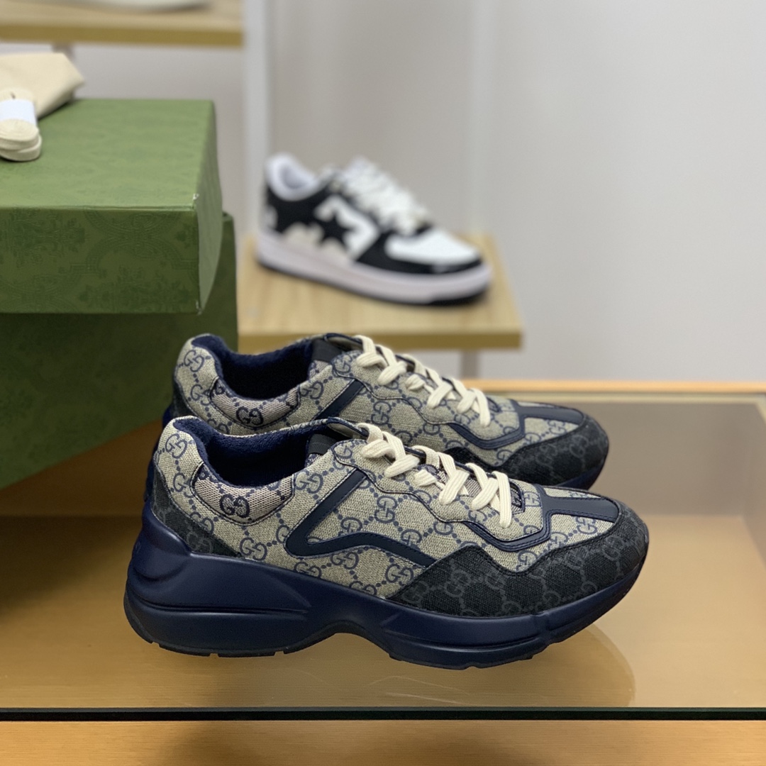 GUCCI古驰 G家男女款复古运动鞋