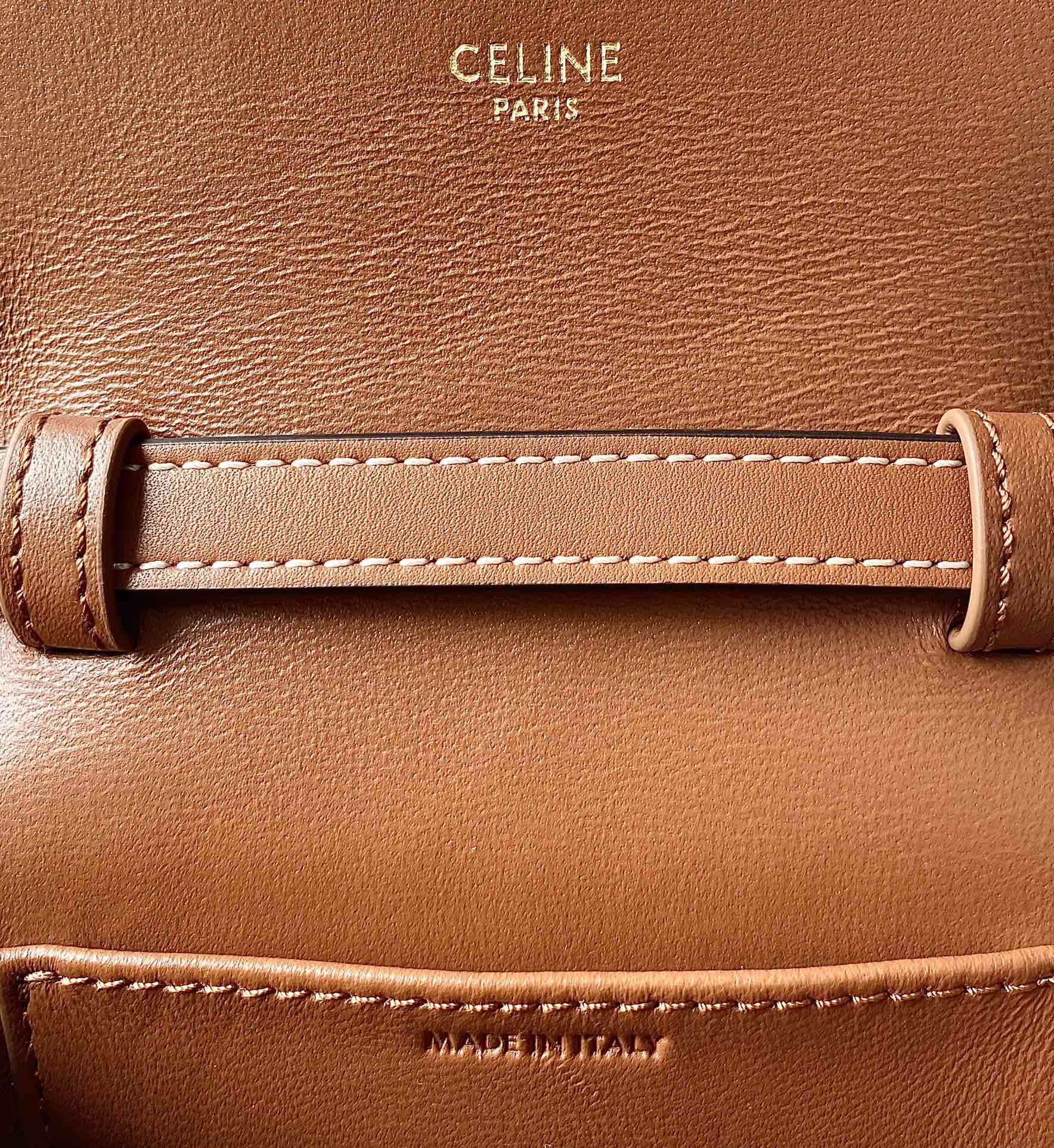 CELINE赛琳进口牛皮凯旋门迷你挎包101513