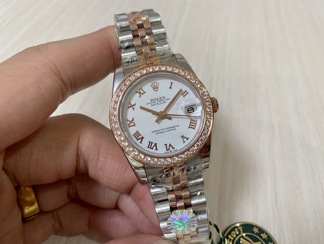 SK Factory 女款 劳力士Rolex 日志型31mm 自動機械腕時計