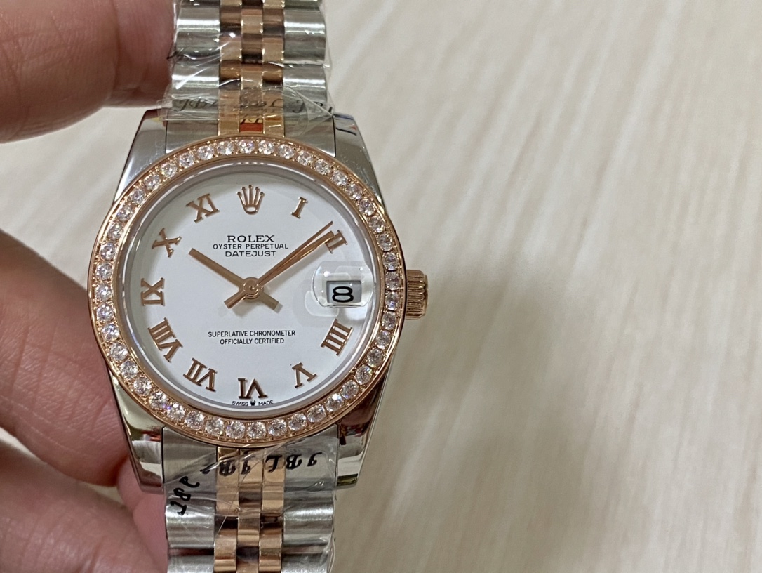 SK Factory 女款 劳力士Rolex 日志型31mm 自動機械腕時計