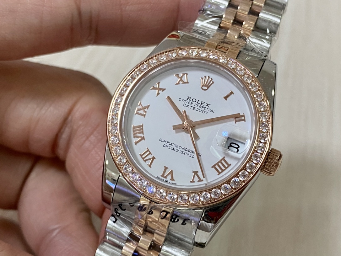 SK Factory 女款 劳力士Rolex 日志型31mm 自動機械腕時計