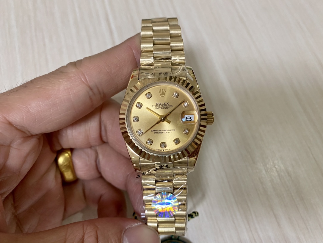 SK Factory 劳力士Rolex 女款 日志型31mm 自動巻き腕時計