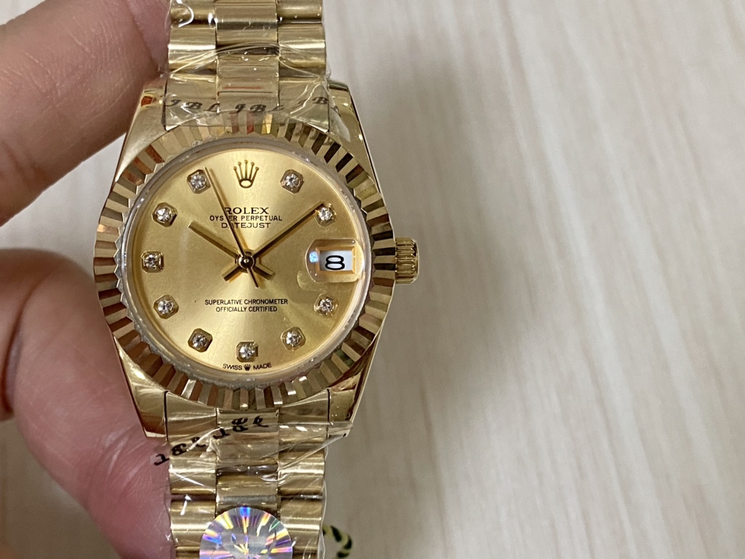 SK Factory 劳力士Rolex 女款 日志型31mm 自動巻き腕時計