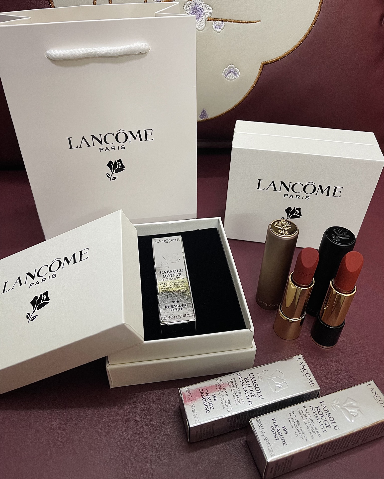 Lancôme L'Absolu Rouge Intimatte Lipstick - Luxurious Velvet Matte Finish 8 i1648290251 869 0