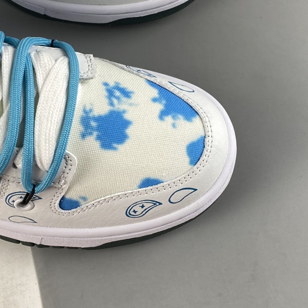 P380  Nike Dunk Low ”Sail Multi-Camo” Vibe风做旧 解构鞋带SB低帮运动休闲板鞋 DH0957-100