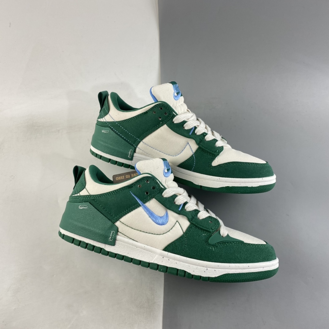 P240  Nike Wmns Dunk Low Disrupt 2”Malachite”轻量扣篮破坏二代系列全DH4402-001