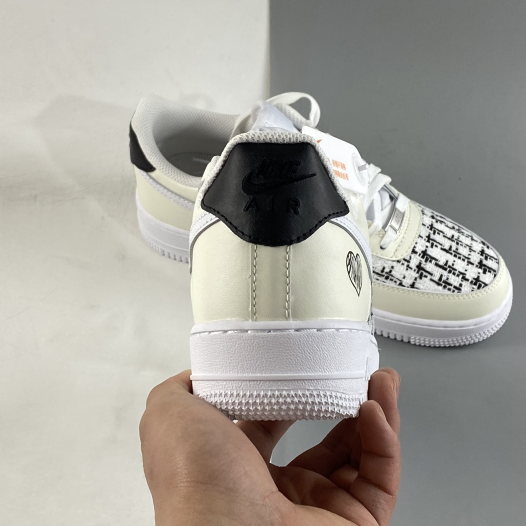 P200  Nike Air Force 1’07 Low 米白小香风空军一号低帮休闲板鞋 DD8959-100