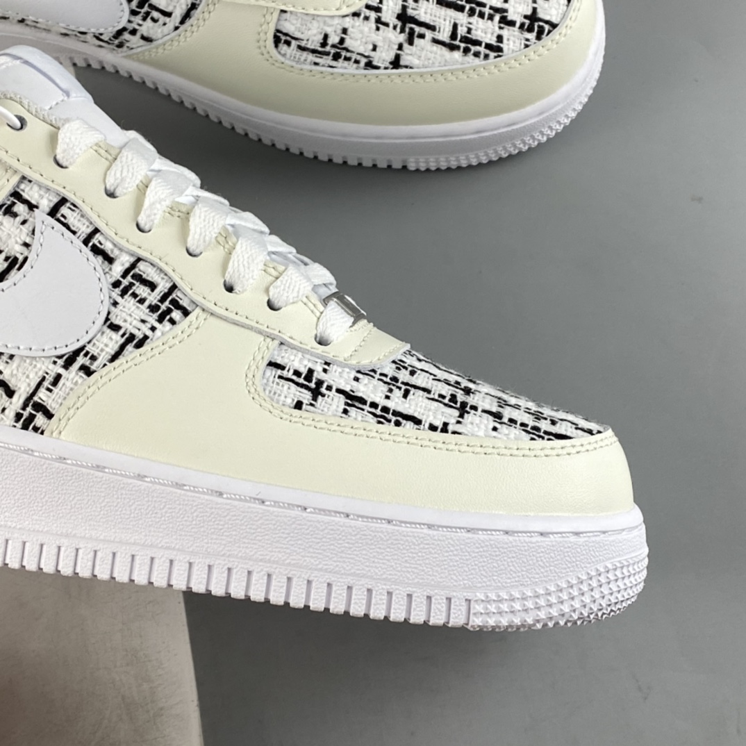P200  Nike Air Force 1’07 Low 米白小香风空军一号低帮休闲板鞋 DD8959-100