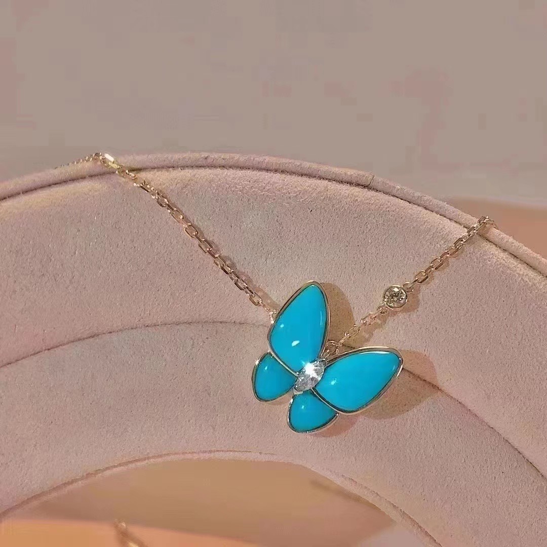 Van Cleef & Arpels VCA新款马眼蝴蝶，这个色绝美色