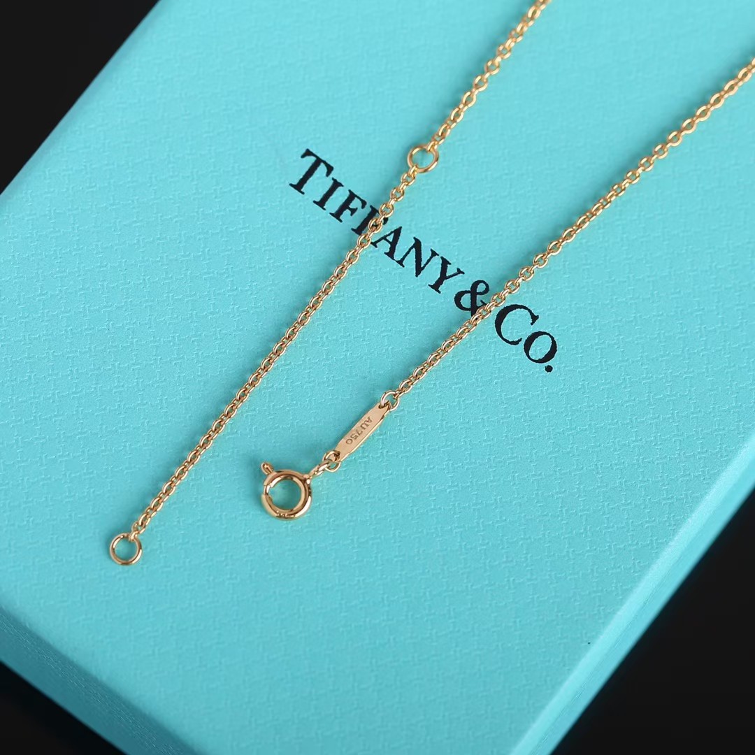 Tiffany & Co. Tiffany&Co. Knot系列绳结 锁骨项链
