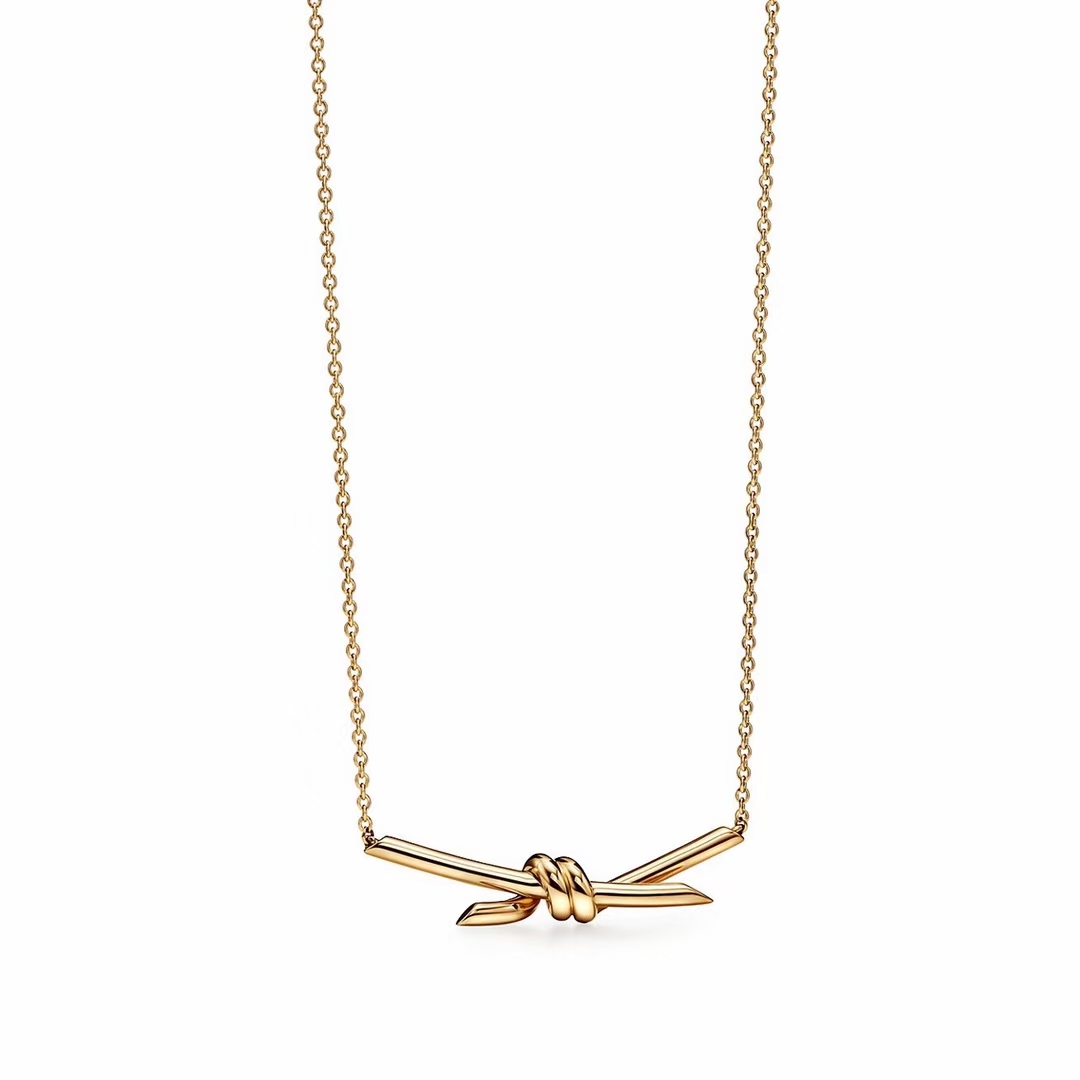 Tiffany & Co. knot项链 又一 再现 持久保色