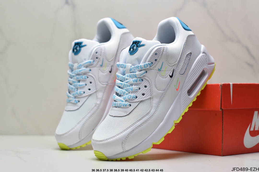 170 耐克Nike Air Max 90 SE“ Worldwide”全新配色CK7069-100