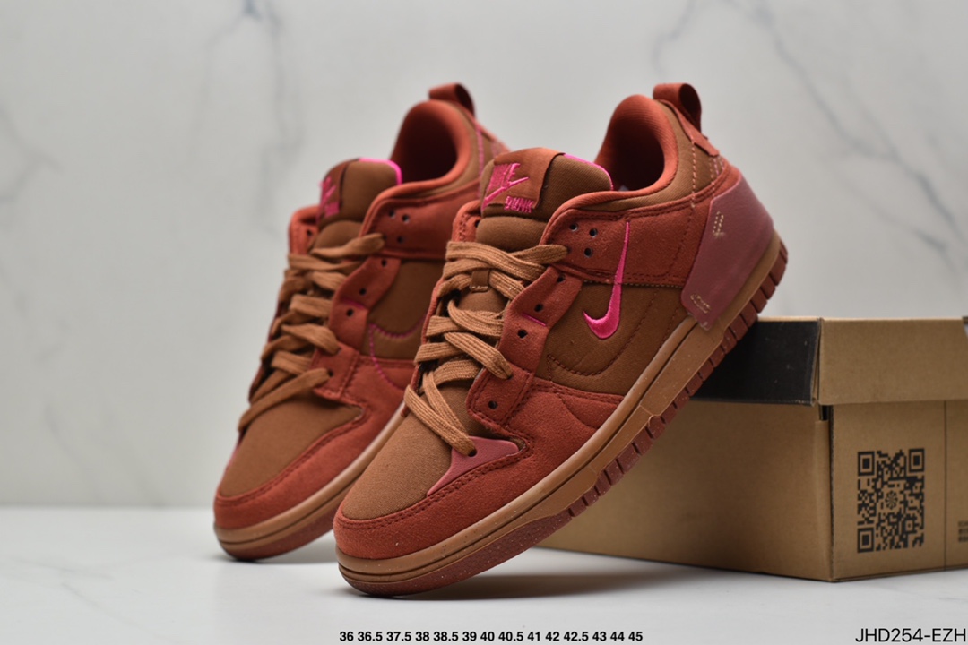 190 Nike Wmns Dunk Low Disrupt 2”Desert Bronze”轻量扣篮DH4402-200