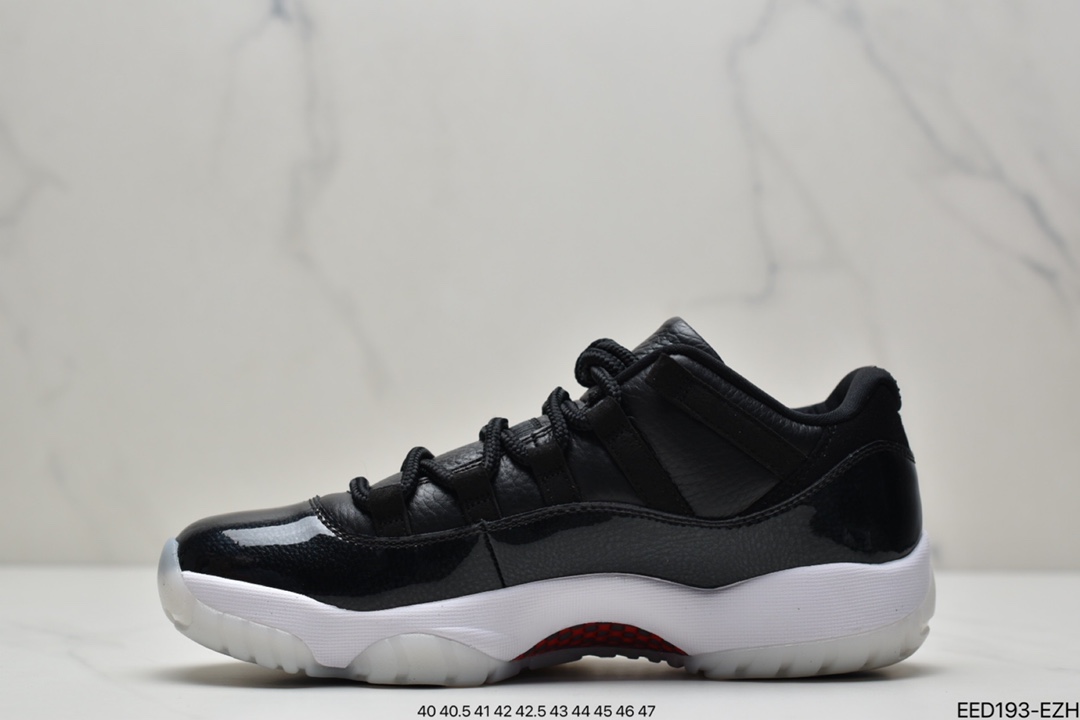 370 Air Jordan 11 Low “72-10”大魔王低帮鞋面AV2187-001