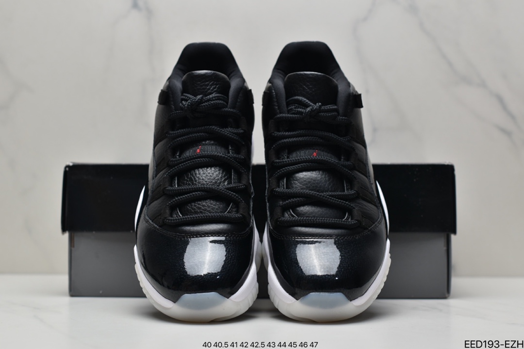 370 Air Jordan 11 Low “72-10”大魔王低帮鞋面AV2187-001
