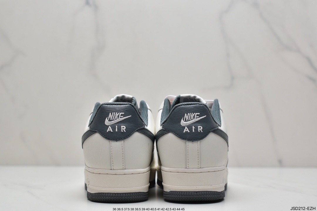 200 耐克NK Air Force 1’07 空军一号休闲运动板鞋 白灰底灰勾 MK6369-566