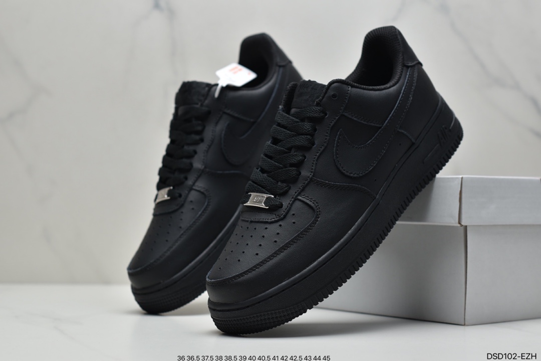 100 真标耐克Nike Air Force 1 Low  空军一号低帮百搭休闲运动板鞋315122-111