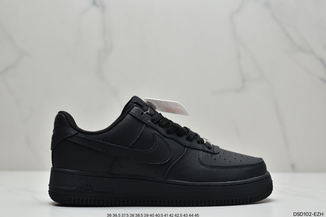 100 真标耐克Nike Air Force 1 Low  空军一号低帮百搭休闲运动板鞋315122-111