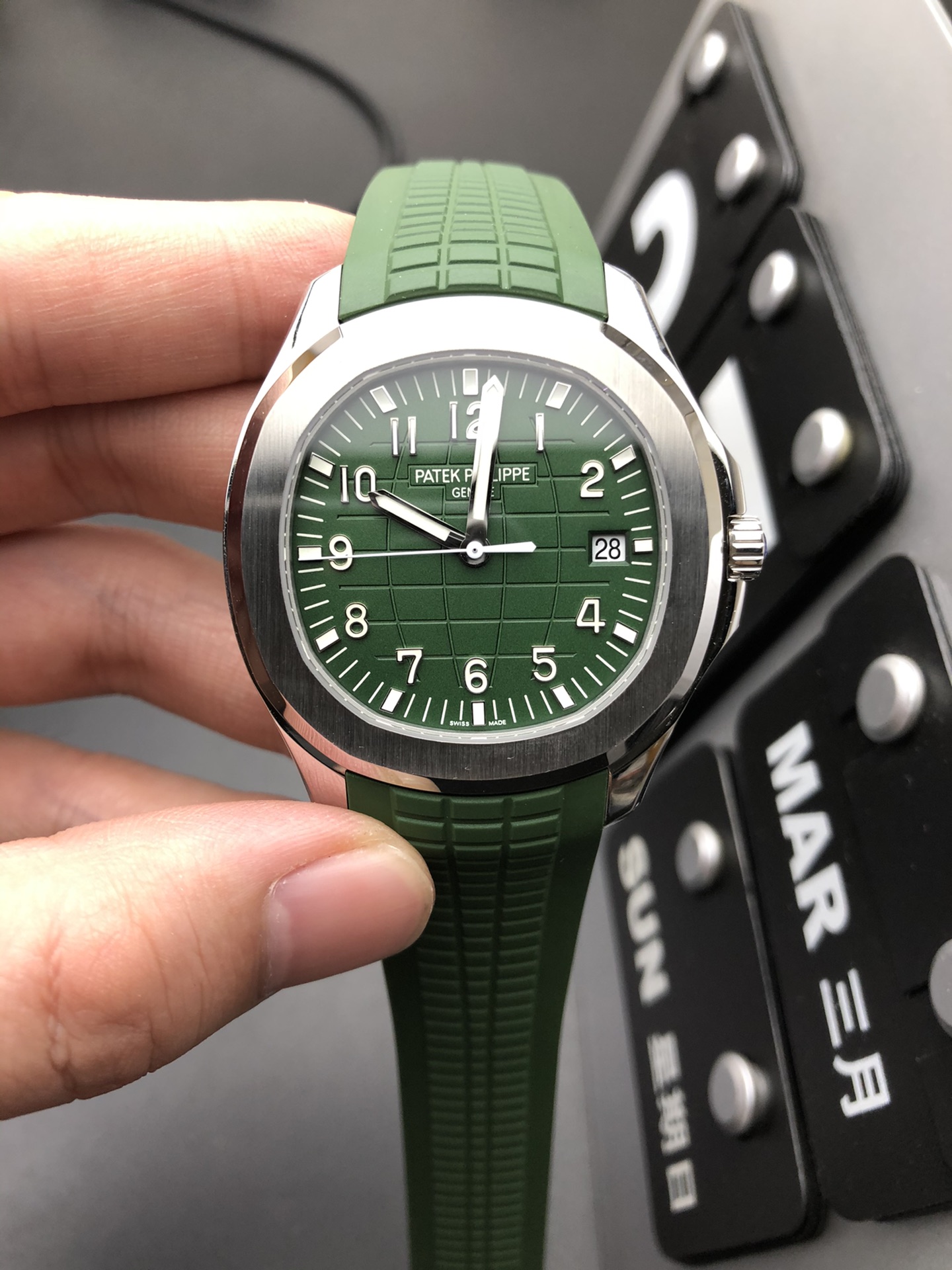 Patek Philippe 3K 绿手雷