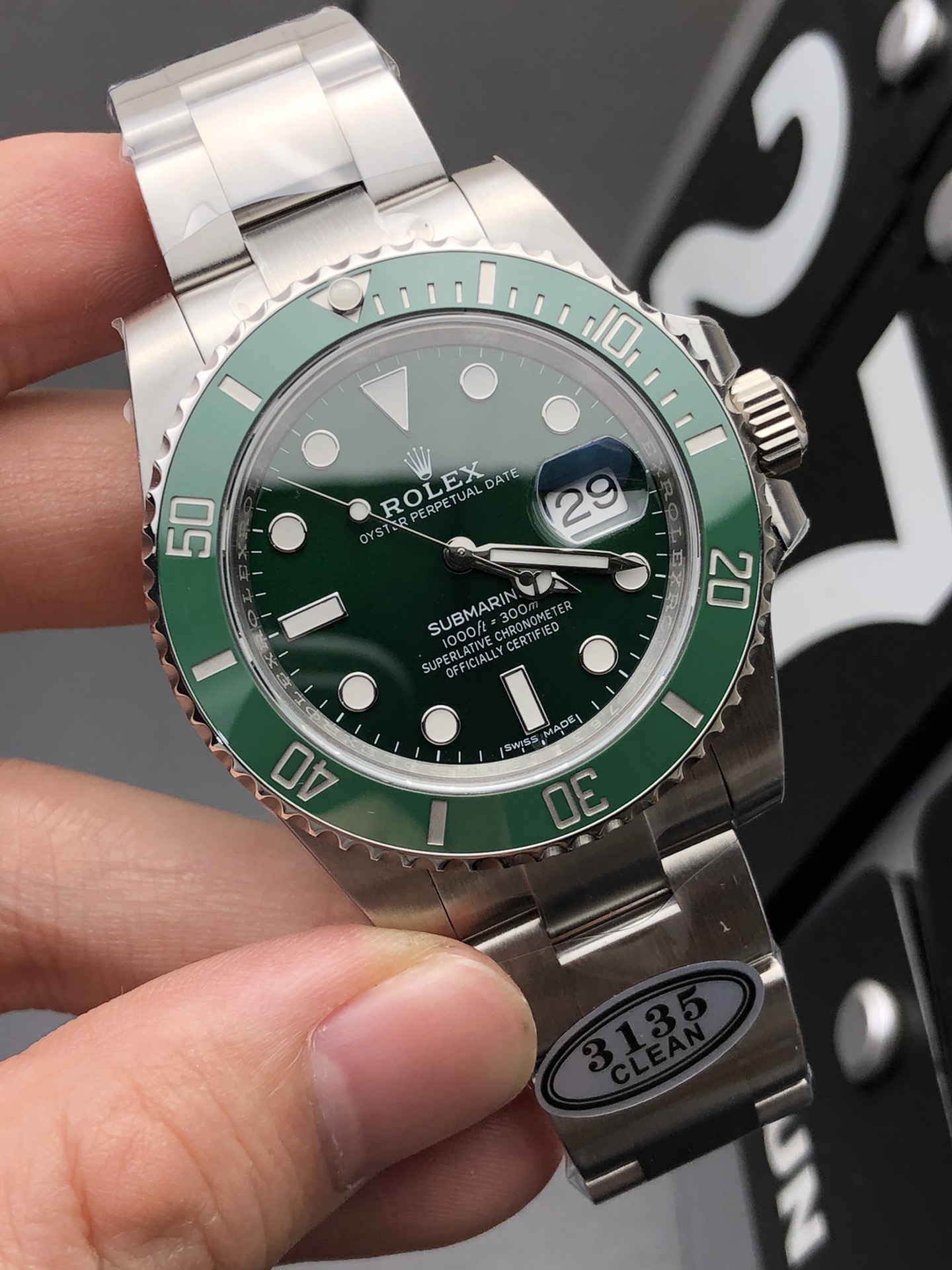 Rolex 3135绿鬼