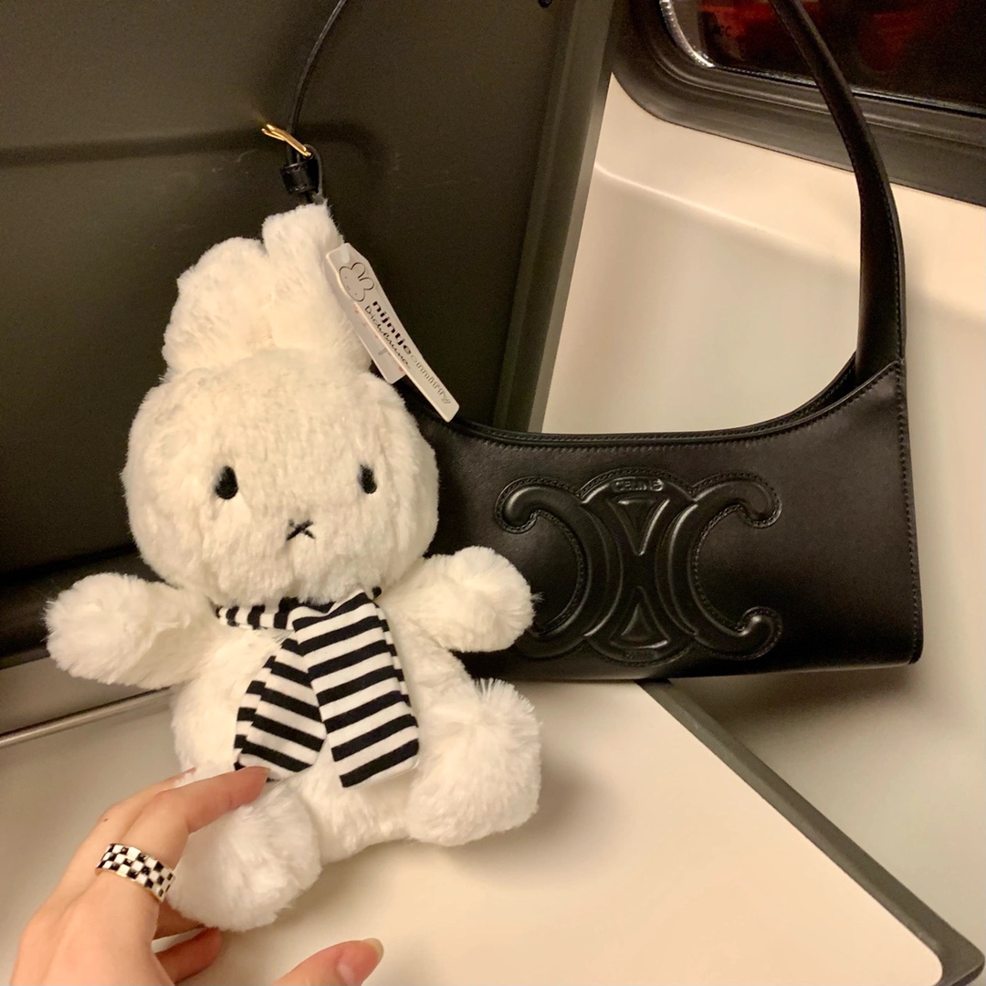 CELINE CUIR TRIOMPHE 24CM BAG 腋下包 198153黑色