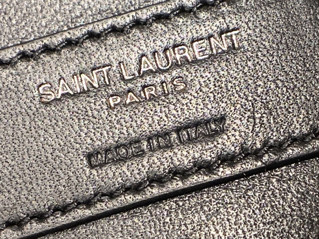 Saint laurent Ysl Monogram college_32cm黑色银扣392738