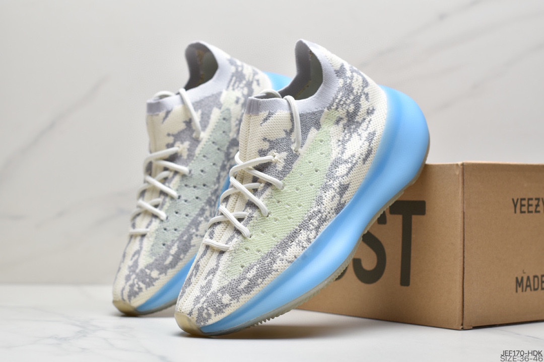 155 阿迪达斯Adida* Yeezy 380 Boost ” Blue Oat ” Q47306  椰子380 FB6880